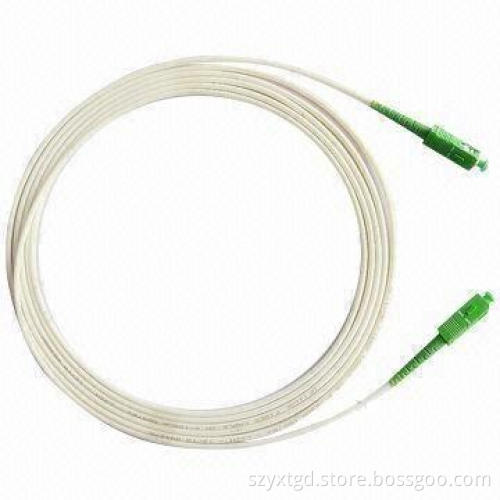Fiber Optic Patch Cord, SC/APC Single Mode, G657B3 Fiber, LSZH